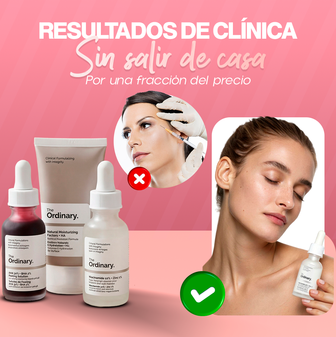 COMBO MAMÁ RENOVACION Y GLOW THEORDINARY